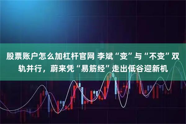 股票账户怎么加杠杆官网 李斌“变”与“不变”双轨并行，蔚来凭“易筋经”走出低谷迎新机
