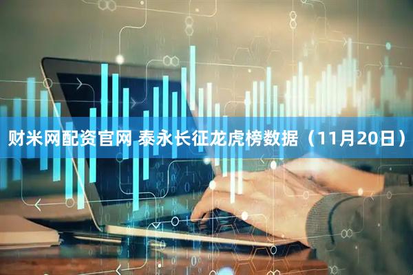 财米网配资官网 泰永长征龙虎榜数据（11月20日）